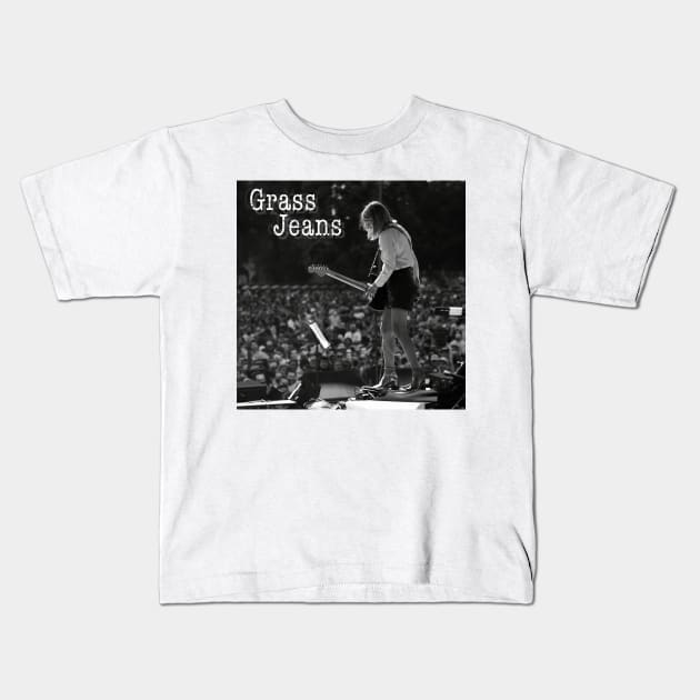 Kim Gordon Album Kids T-Shirt by trippy illusion